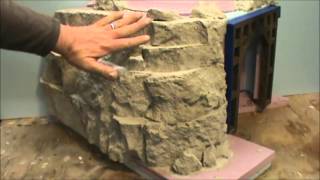 How to Make Rock Formation from Urethane Foam [upl. by Angelico]