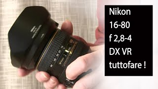 Nikon AFS DX 1680mm f284E ED VR  Test [upl. by Lesab]