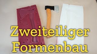 TUTORIAL Zweiteiliger Formenbau [upl. by Eissirk]