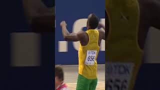 12 years ago Usain Bolt rewrote the record books ⚡️🐐 athletics trackandfield track shorts [upl. by Yenittirb269]