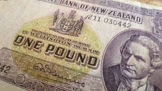 NZ Predecimal banknote values [upl. by Ynaffyt]