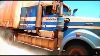 AUSSIE ROAD TRAINS SHIPPING STEELCOLD CHISEL [upl. by Lewanna]