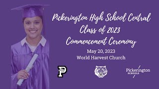 Pickerington High School Centrals Class of 2023 Commencement Ceremony [upl. by Tatiana948]