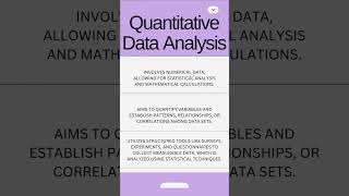 Analysis Qualitative VS Quantitative phd motivation academicwriting phdlife education [upl. by Anes]