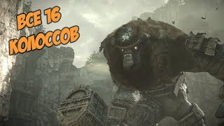 Все колоссы в Shadow of the Colossus [upl. by Halyahs]