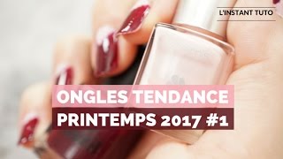 Quelle est la tendance nail art ongles du printemps [upl. by Eilah641]