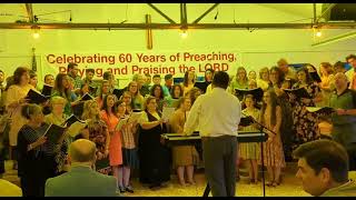 Theres Gonna Be A Meeting  Taylorsville Camp Meeting Choir [upl. by Nojed940]