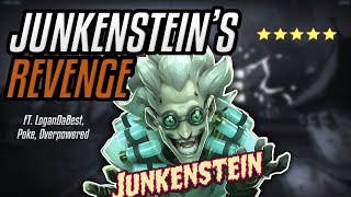 Junkensteins Revenge on Hard  5 Star  Not a Scratch Ft Poke Overpowered LoganDaBest [upl. by Aietal]