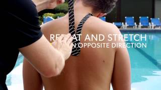 Ból szyi i karku Kinesiology Taping SPORTTAPEpl [upl. by Auoh]