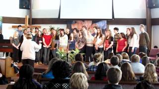 Sandy Lake Academy preforming Power of the Cross at Pine Tree Music Clinic March 2012 [upl. by Atla139]