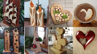 Top 50 LATEST UPLOADED IDEAS OF BEAUTIFUL EASY TRENDY WOOD WORKING IDEAS WOODEN DECOR IDEAS [upl. by Ocisnarf]