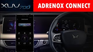 XUV700 AdrenoX Connect Features Ax5 Exxplained I Xuv700 AdrenoX App [upl. by Rollet]