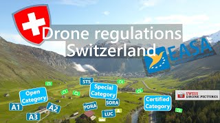 Complete guide of drone rules in Switzerland  Swissdronepictures [upl. by Yelwar]