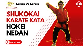 Shukokai Karate Kata  Hokei Nedan [upl. by Little725]