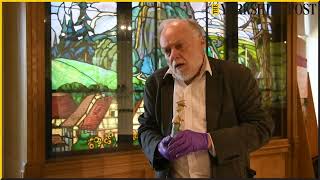 The Bowes Museum in Barnard Castle  Curator Dr Howard Coutts prepares [upl. by Erlina415]