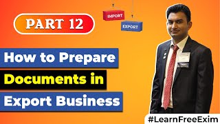 How i Prepare Documents in Export Business  Export documentation by Paresh Solanki [upl. by Cappella824]