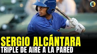 TRIPLE de Sergio Alcántara  Béisbol Global [upl. by Emerson]