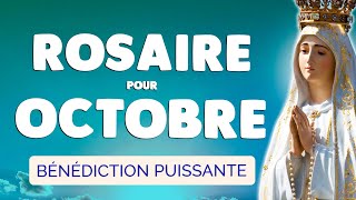 🙏 ROSAIRE pour OCTOBRE 2023 🙏 Puissant Rosaire pour ce MOIS [upl. by Nelle]