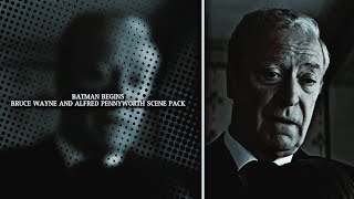 Batman Begins  Bruce Wayne And Alfred Pennyworth Scene Pack [upl. by Frick]