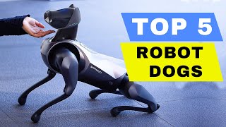 TOP 5 BEST ROBOT DOG TOY 2024 REVIEW  BEST SMART PET ROBOT DOG ON AMAZON ROBOTIC DOG [upl. by Sandstrom]