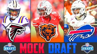 2024 NFL Mock Draft Post National Championship NFL Mock Draft 2024 [upl. by Latsryc]