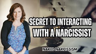 The Real Secret to Communicating with a Narcissist ∬ 3 Advantages [upl. by Idnym601]