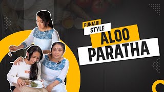 Punjabi style aloo paratha recipe [upl. by Lednic]