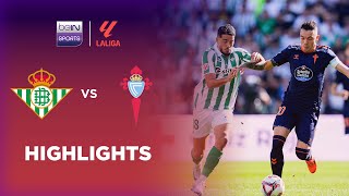 Real Betis v Celta Vigo  LaLiga 2425  Match Highlights [upl. by Ikkim241]