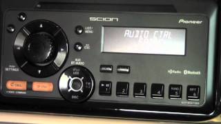 2012  Scion  IQ  Sound Settings  How to by Toyota City [upl. by Nohpets]