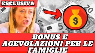 GIORGIA MELONI Guida completa agli Incentivi ISEE Bonus e Agevolazioni per le Famiglie [upl. by Humo]