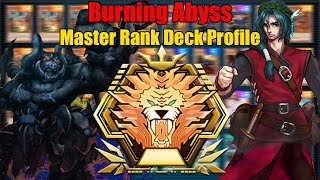 BA in 2024  Burning Abyss Master Rank deck profile  Yugioh Master Duel [upl. by Prince]