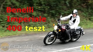 Benelli Imperiale 400 teszt egy igazi különlegesség  Onroadhu [upl. by Adrienne]