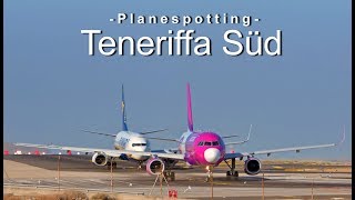 Teneriffa Süd  Planespotting [upl. by Acinemod]