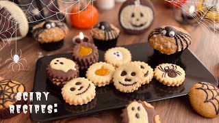 3 Easy and Quick Halloween Treats 🎃 [upl. by Brittan]