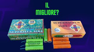 Confronto petardi SUPER ZEUS ALBA vs SUPER MAGNUM ALBA [upl. by Allisan642]