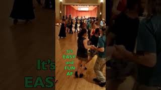 This Is Contra Dance featuring Cojiro mando solo contradance folk fridaynightdancers [upl. by Laura]