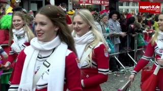 Rosenmontagszug 2017  eine Zusammenfassung [upl. by Ajtak622]