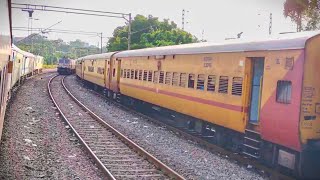 Visakha Express Overtakes Padmavathi Express  Moula ali [upl. by Vorster]