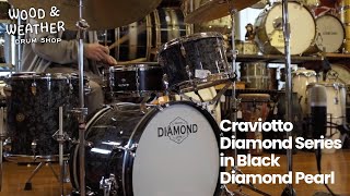 Craviotto Diamond Series in Black Diamond Pearl [upl. by Pfaff]