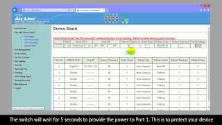 Switch Device Guard Settings [upl. by Aciamaj]