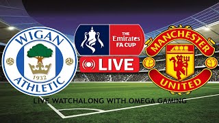 🔴Live🔴WIGAN ATHLETIC VS MANCHESTER UNITED FA CUP 2324🔴Live🔴LIVE SCORES amp FULL COMMENTARY [upl. by Ledif]