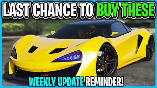 LAST CHANCE To Take Advantage Of This Weeks GTA 5 Online Weekly Update Deals amp Discounts [upl. by Sset]