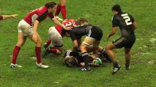 Seven of the BEST TRIES from Womens RWC Sevens [upl. by Karilynn512]