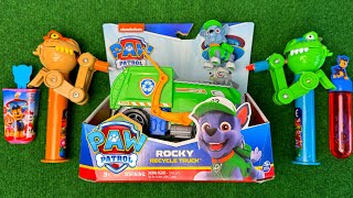 Candy ASMR Sweets and Toys  Satisfying Paw Patrol Unpacking  Yummy  Paw Patrol Unboxing ASMR Toy [upl. by Care]