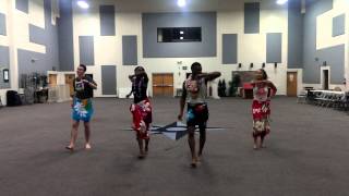 Aloha Run Choreography 4 of 4Walking on Sunshine [upl. by Derwood446]