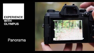 Learn With Olympus 21 Het maken van een panoramafoto [upl. by Nawj]