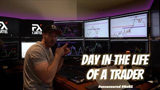 Day in the life of a day trader  REAL [upl. by Eelannej524]