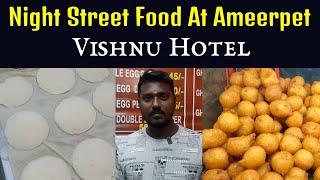 Night Street Food At SR Nagar Ameerpet  Best NonVeg Tiffins In Hyderabad  Street Food  Aadhan [upl. by Conners]