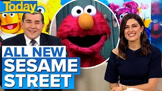 Elmo chats with Today about new season of Sesame Street  Today Show Australia [upl. by Falk253]