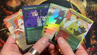 MTG Secret Lair Unboxing  LOOK AT THE KITTIES MagicCon 2023 Exclusive [upl. by Now]